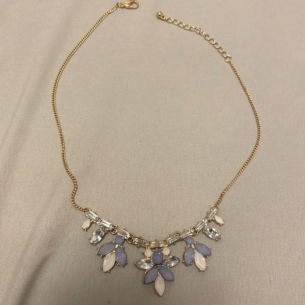 Y2k Gemstones statement necklace